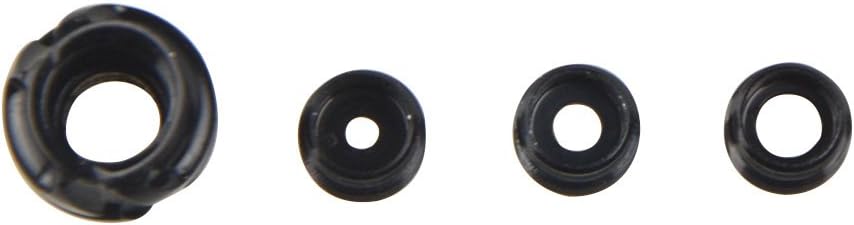 37/45 Degree Aluminum Hooded Peep Sight Compound Bow Housing Aperture Kit with 3 Size inner Core