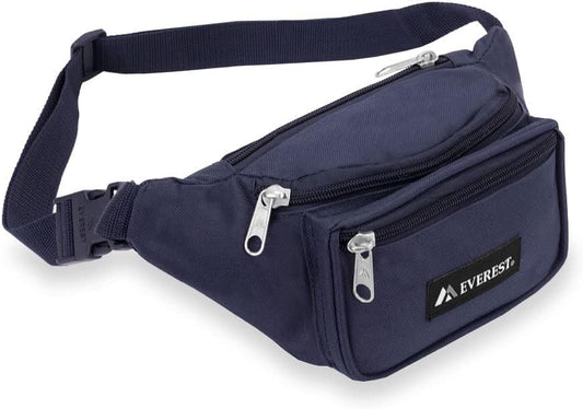 Everest Signature Waist Pack - Standard, Navy, One Size