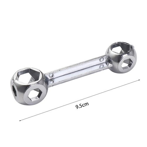 Leadigol Bike Repair Tool Hexagon Wrench,Hexagon Spanner Hex Wrench Bicycle Bone Shape Wrench,Multifunction Wrench Tool for Mounting Cycling
