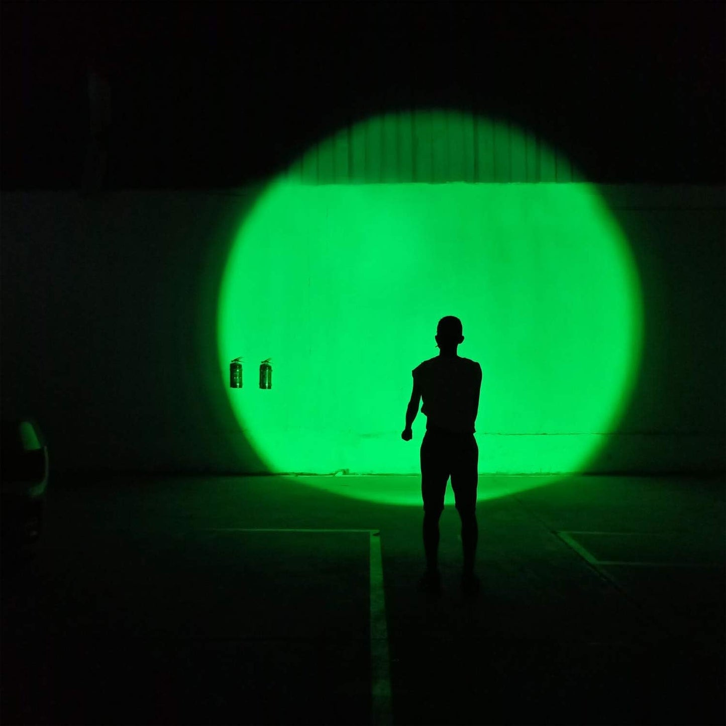 Green Light 350 Yards Adjustable Zoomable LED Coyote Hog Pig Varmint Hunting Light Flashlight with Remote Pressure Switch