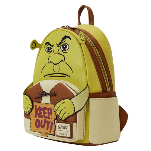 Loungefly Dreamworks Shrek Keep Out Cosplay Mini Backpack Backpacks Standard