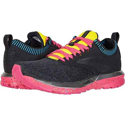 Brooks Ricochet Black/Pink/Yellow