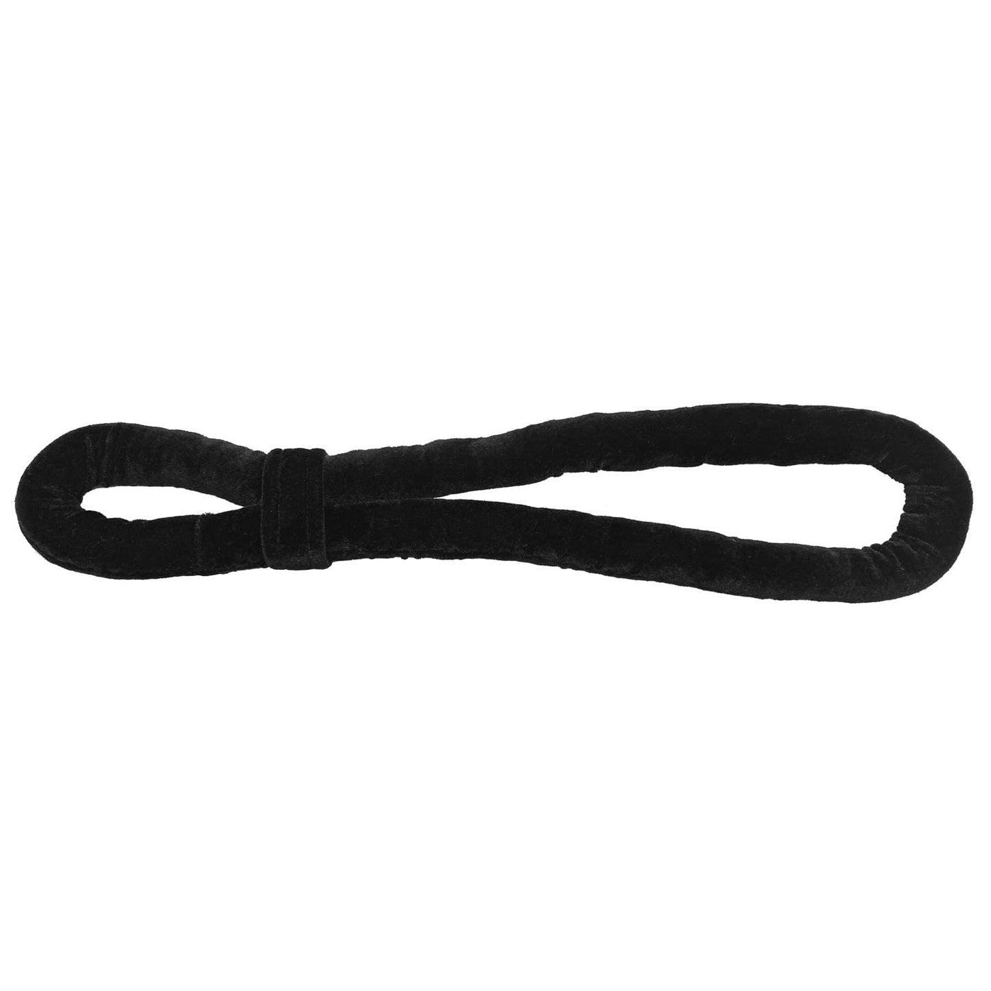 PRIOR FITNESS Upgraded 17.71" Lyra Aerial Hoop Hand Loop Strap Noose for Yoga Aerial Acrobatics Strength Training Black