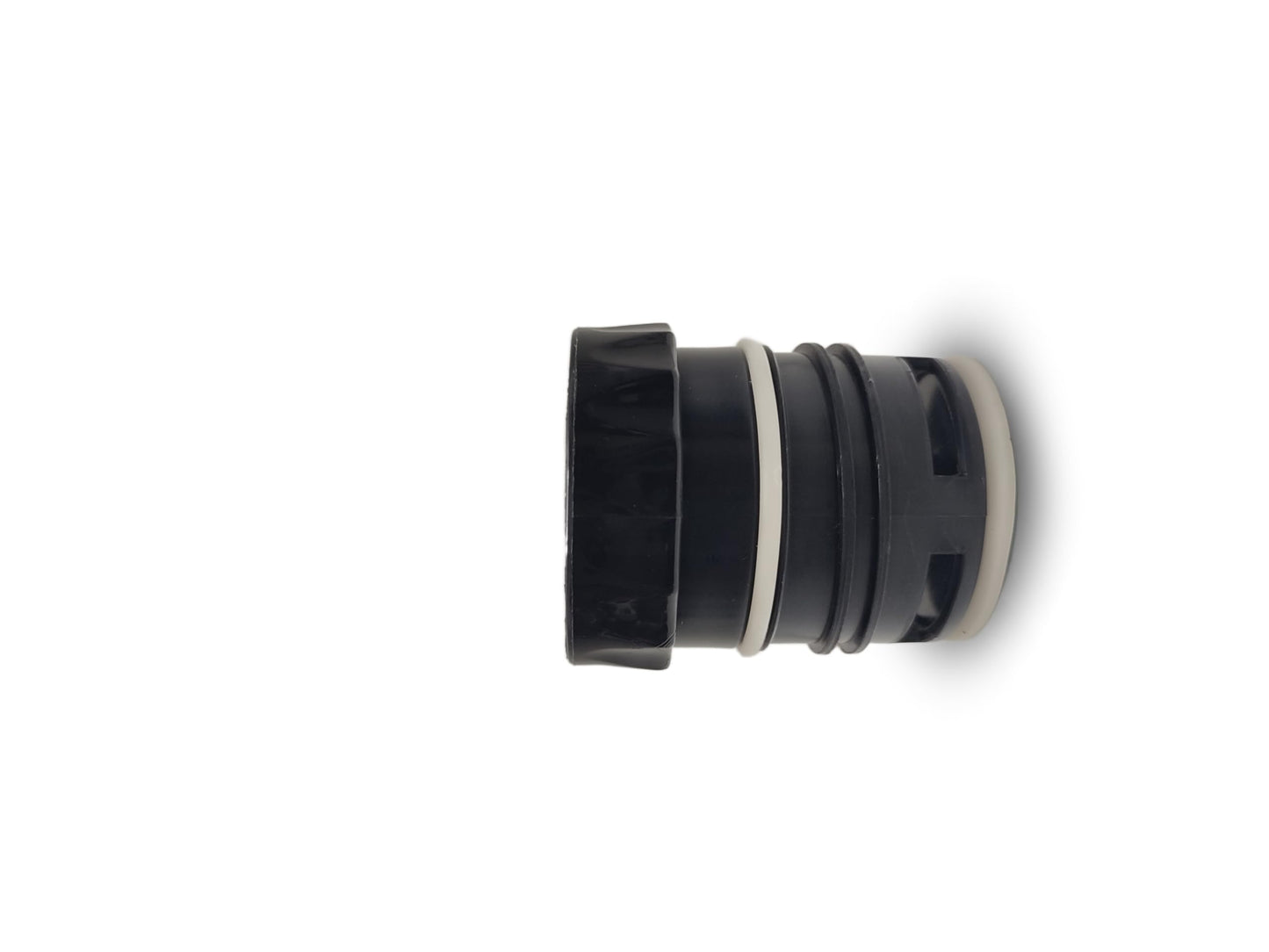 ALMAOS Thermo Bottle Stopper Replacement Part for Stanley. Yerba Mate Drinking - Thermo to Yerba Mate Termo Pico Mate/Pico cebador Stopper with High Precision Flow (Black V2, Set of 2)