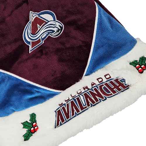 NHL Colorblock Santa Hat ? Show Your Ice Hockey Spirit with Officially Licensed NHL Holiday Fan Apparel and Gift