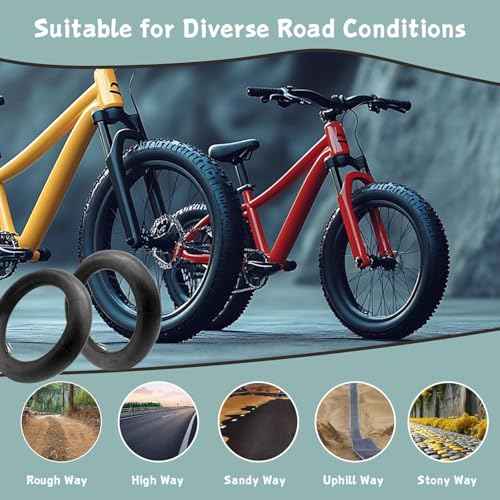 (2-Pack) 12.5x2.75/2.50 Bike Tube, 12.5x3.0 Inner Tube 12x2.50 Tube