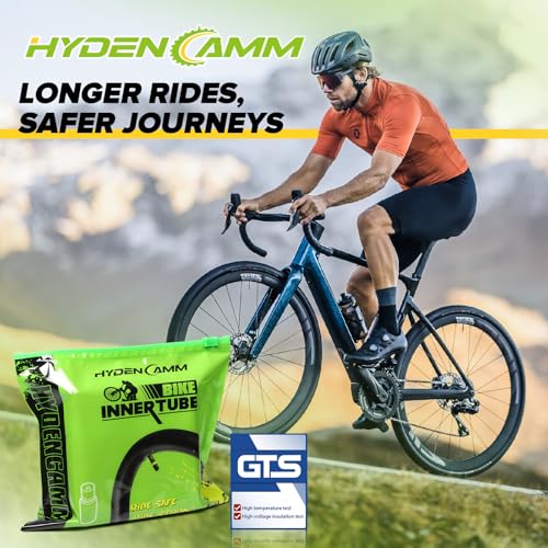 Hydencamm 26x1.75-2.125 Bike Inner Tube 4 Pack with Schrader Valve