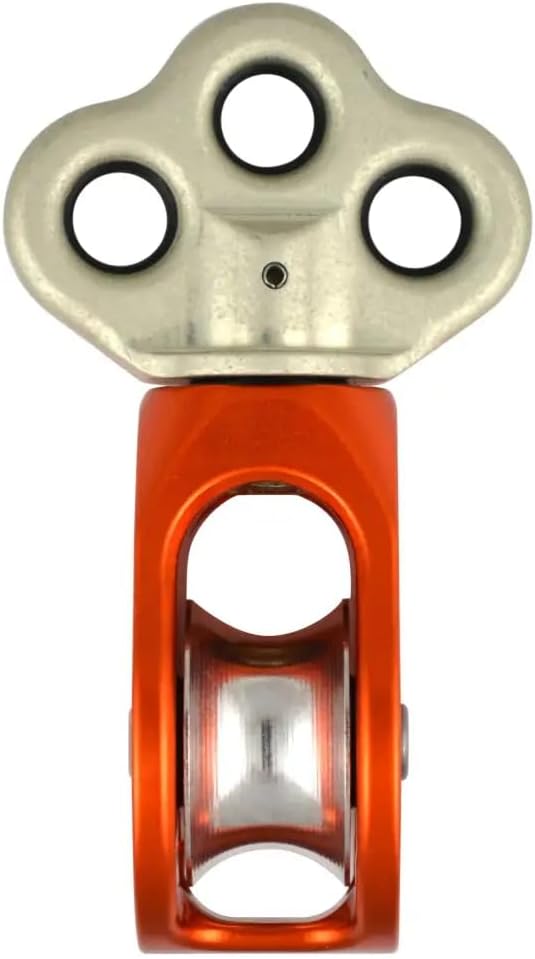 Rock Exotica Machined Pulley – High-Strength CNC-Milled Pulley for Climbing, Rescue & Rigging – Compact, Lightweight, and Snag-Free Design