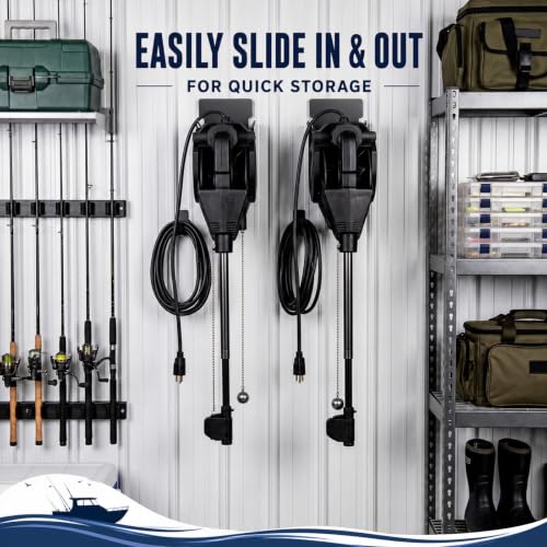 2pcs Marine Grade Downrigger Mounts for Boat Fishing Equipment