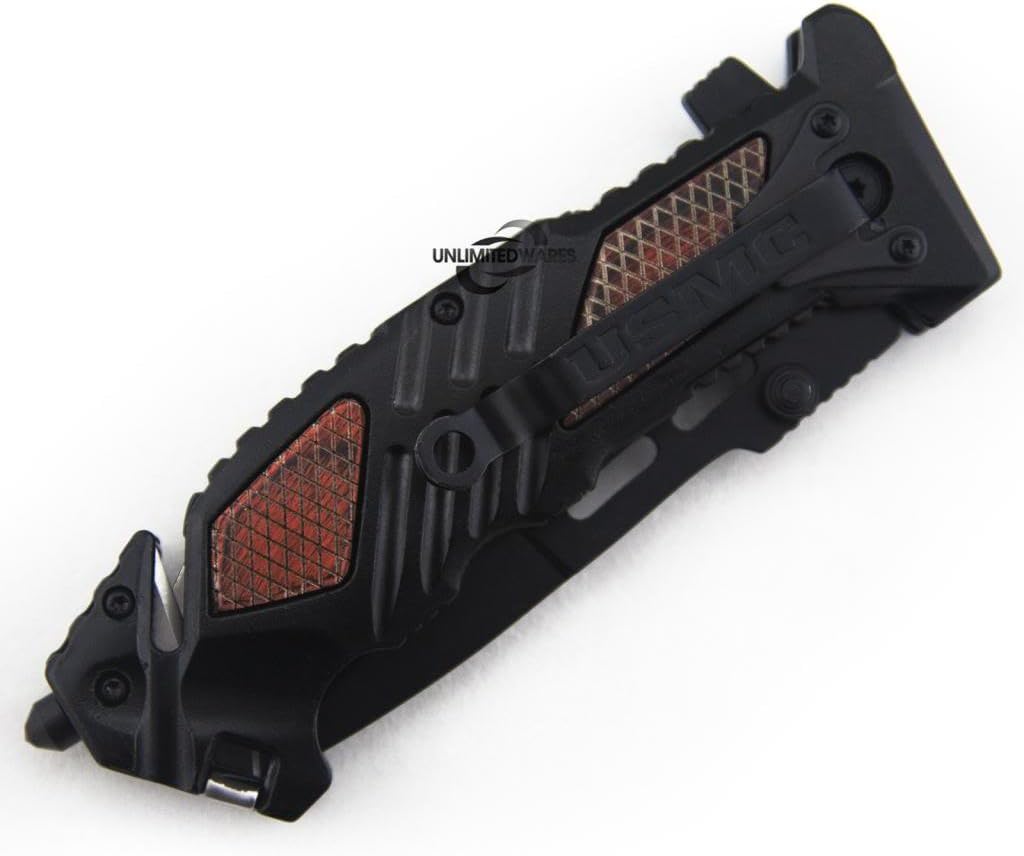Marines Iron Mike Folding Knife (5.25-Inch Closed)