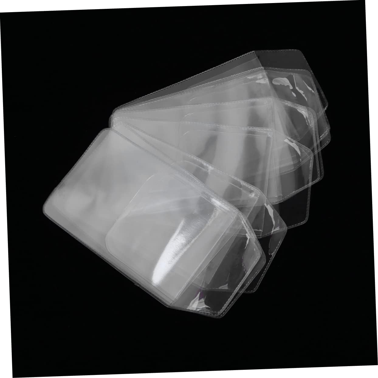Pack of 20 Transparent PVC Pocket Protectors for Pen Leaks - Clear Pen Leak Protector for Doctors, Nurses, Lab Coats, and Office Supplies - Shirt Pocket Organizer