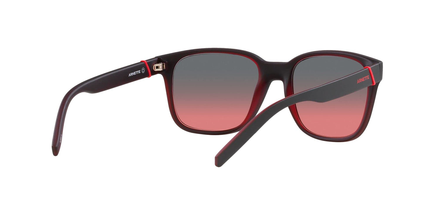 ARNETTE Sunglasses AN 4320 286977 Surry H Matte Black/Transp Red