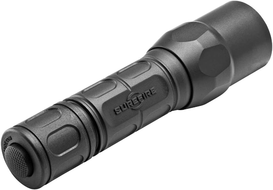 Surefire G2X Tactical Single-Output LED 600 Lumens Bundle with V70 Speed Holster, 2 Extra Surefire CR123A Batteries and Lightjunction Battery Case