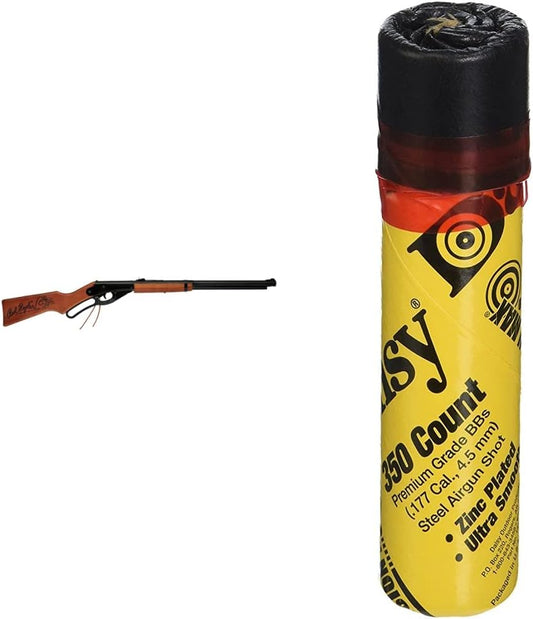 Daisy Outdoor Products Model 1938 Red Ryder BB Gun, Wood Grain, Overall Length: 35.4 Inch