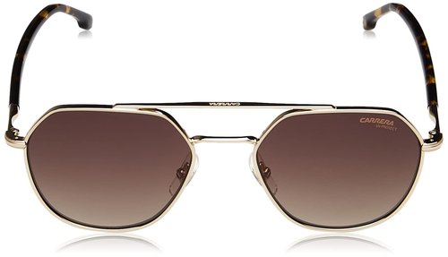 Carrera Modern Standard Sunglasses, 06j/Ha Gold Havana, 53