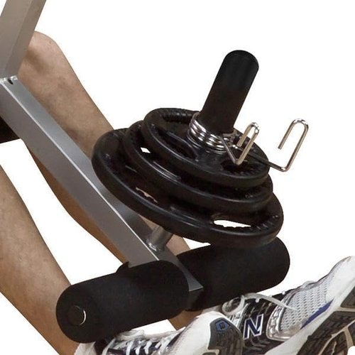 Body-Solid Olympic Barbell Adapter Weight Sleeve (OA8), Converts 1" Standard Plate Posts To 2" Olympic, Includes Hex Bolt Lock-Down, 8 inch Long