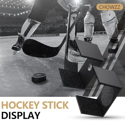 4 Pack Hockey Stick Wall Mount Holders Display Rack Organizer Storage