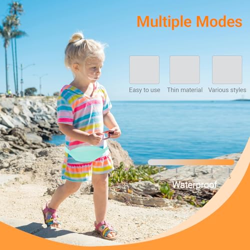 Beach Mesh Fanny Pack, Seashell Bag Mesh Beach Bag Breathable Waterproof Adjustable Belt Portable Lightweight Outdoor Sports Waist Pack for Travel