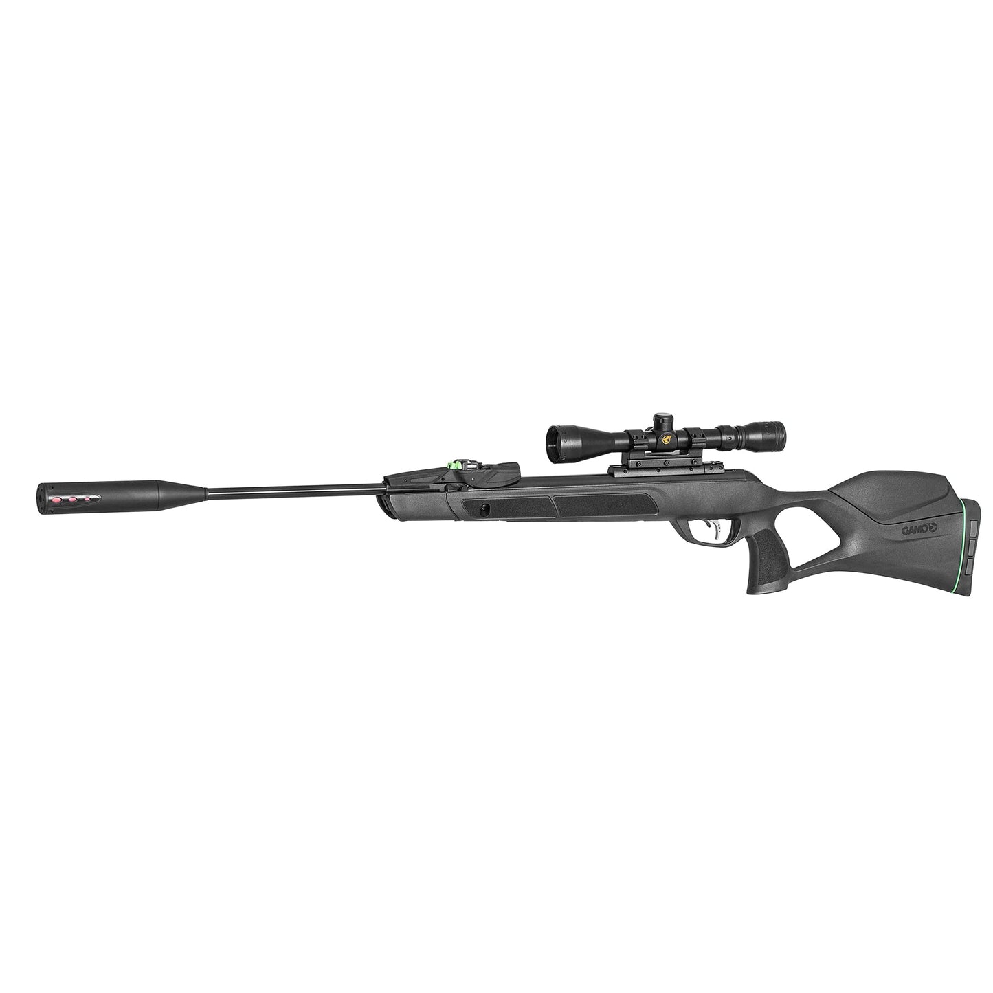 Gamo Swarm Magnum 10X GEN3i .22 Caliber Break Barrel Air Rifle + Gamo RED FIRE .22 Caliber Pellets (125 Count)