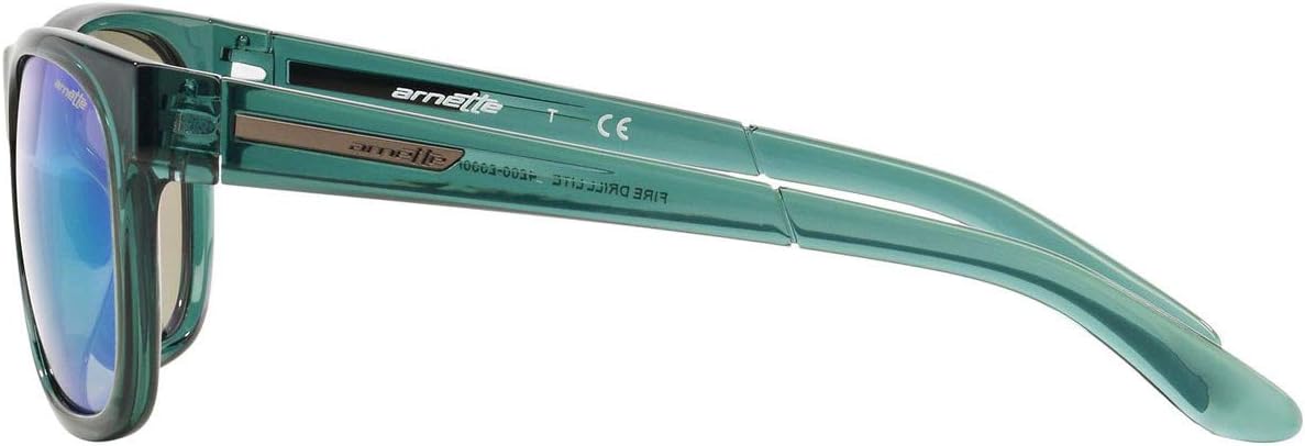 Arnette 4206 Green Ink Sunglasses with Light Green Mirror - Size 57/18