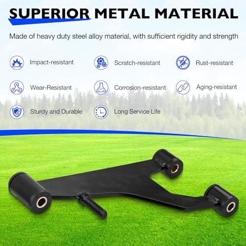 2 Pcs Control Arm Delta A-Plate Set Compatible with Club Car DS Golf Carts