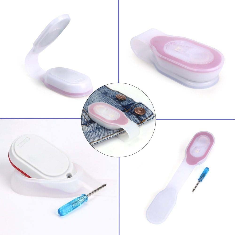 ALONEFIRE LED Flashlights Clip on Flashlight Night Safely Nursing Night Light Hands Free Strong Magnetic to Grip Clothing with a Keychain Flashlight for Walking Running Sports Outdoor Emergency