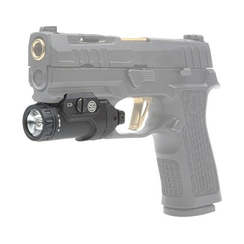 Sig Sauer Foxtrot2R 700 Lumens White Compact Durable Rechargeable Tactical Handgun-Mounted Light with Programmable Activation