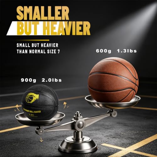 Mini Weighted Basketball Training Ball 2.0 LBS for Arm & Hand Dexterity