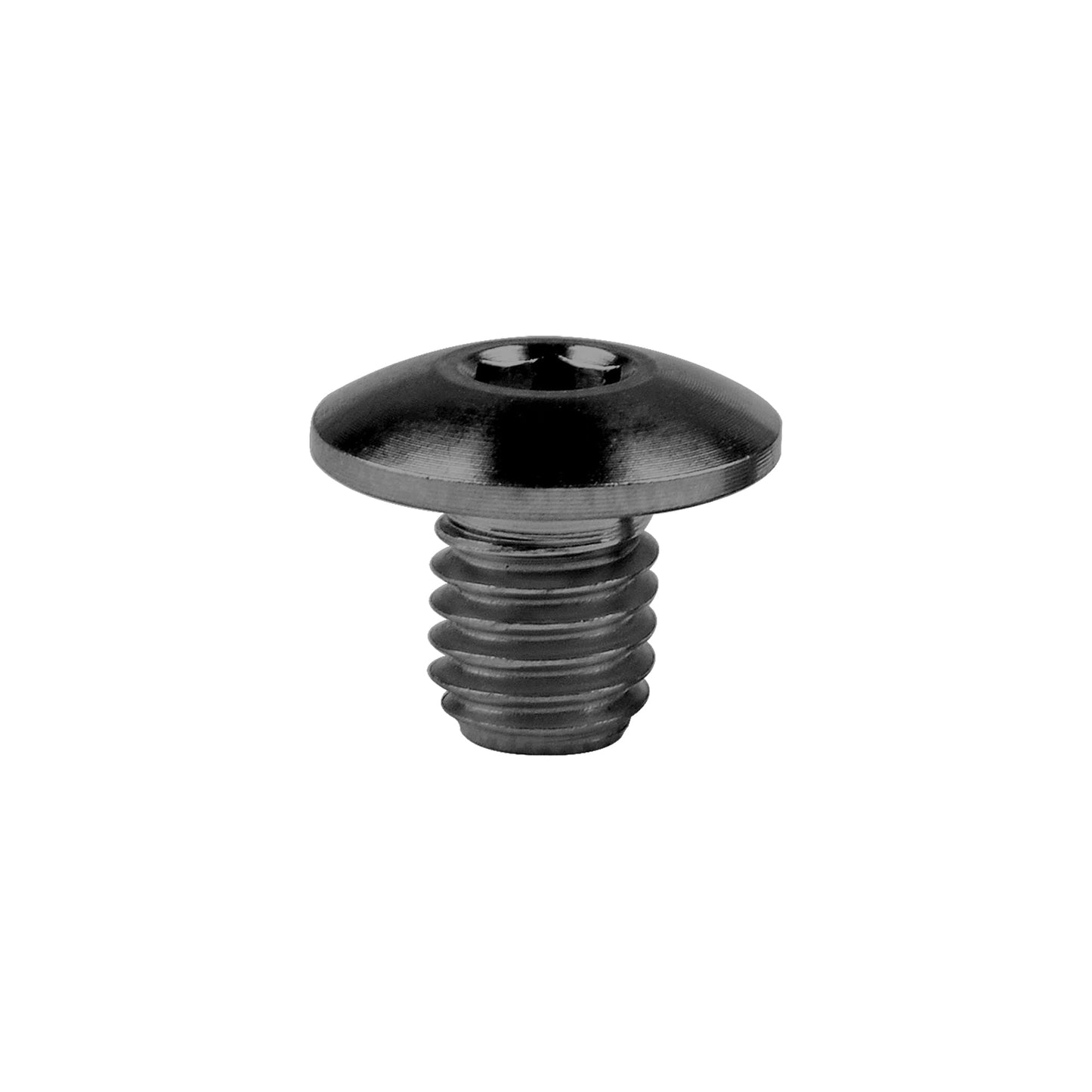 Wanyifa Titanium Ti M5 Bolt for Brake Handle Oil Cap Screws Accessory Pack of 4 (Black)