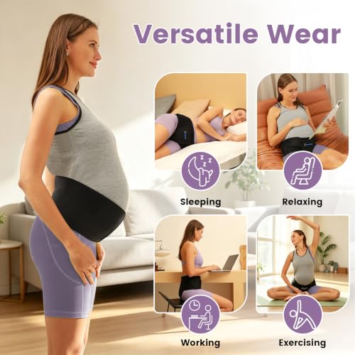 X-Large Pelvic Support Belt for Pregnancy and Postpartum Relief Adjustable Maternity Belt