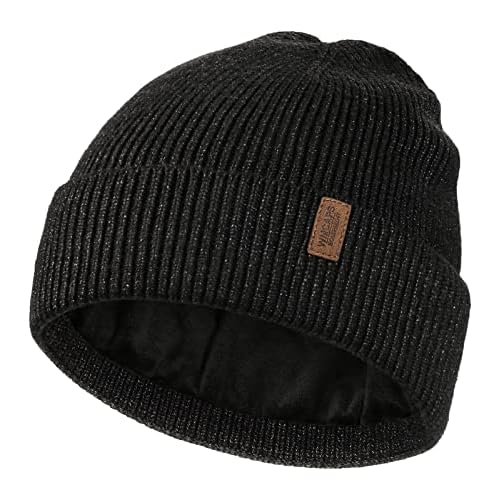Wmcaps Winter Beanie for Men Women, Fleece Lined Beanie Soft Warm Knit Hat Ski Stocking Cuffed Cap