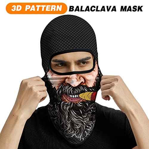 Venswell 3D Balaclava Ski Mask Cool Skull Animal Full Face Mask Cycling/Motorcycle/Halloween