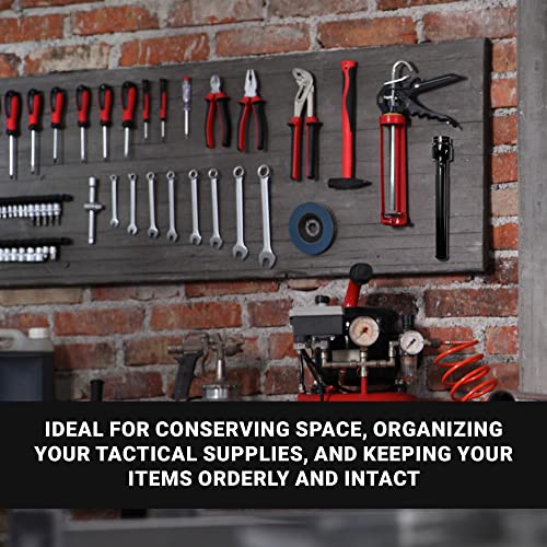 Heavy-Duty Flashlight Mount for MagLite D-Size - Wall or Surface Mount, Emergency Storage - D Battery Variation