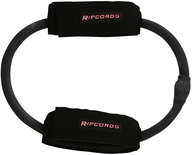 Ripcords Legcords Black Sniper Leg Cord - Strong Ankle Resistance Band