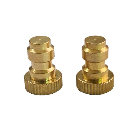 Aopkeo 2-Pack Connection Hex 8mm Quick Connect Male Dust Plug Blind Plug High Pressure for Paintball Airsoft PCP Shoting Pump Accessories