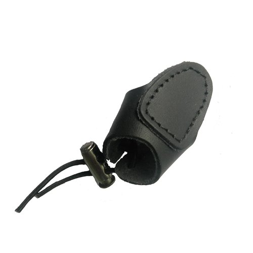 KURUGEILI Soft Leather Archery Thumb Ring Thumb Thumb Guard for Traditional Bow Thumb Protector Guard for Mongolian Reurve Bow Finger Tab Shooting Glove