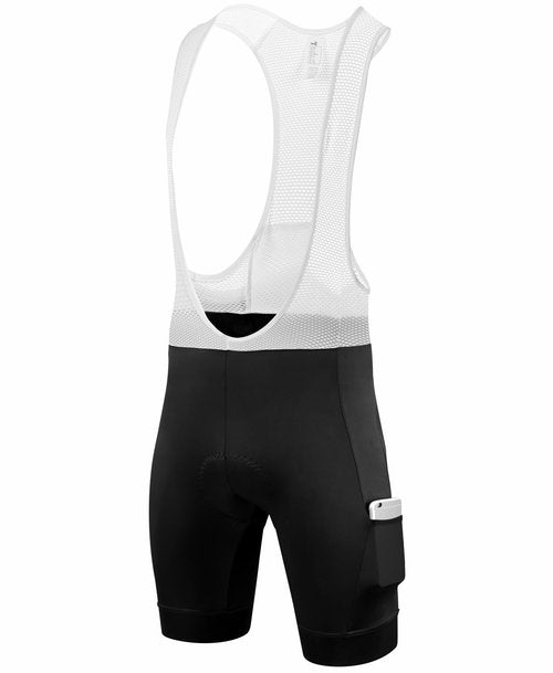 qualidyne Cycling Bibs Men, 4D Padded Road Bike Bib Shorts with Pockets, Biking Bicycle Shorts UPF50+