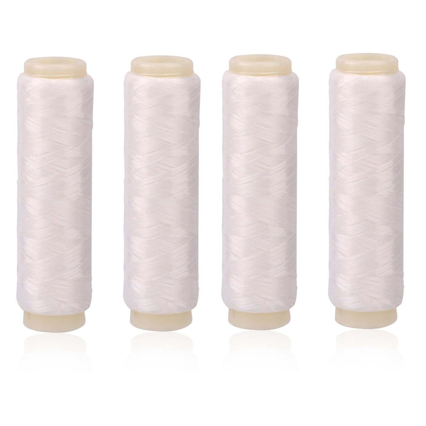 4pcs Nylon Fishing Thread - Invisible 0.02cm/0.008in Width, 200m/656.17ft Length Fishing Wire