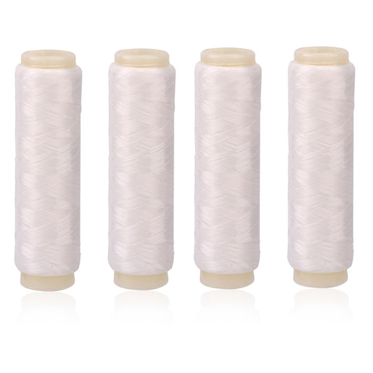 4pcs Nylon Fishing Thread - Invisible 0.02cm/0.008in Width, 200m/656.17ft Length Fishing Wire