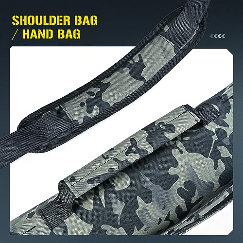 LEOFISHING Portable Folding Fishing Pole Bag Small 120cm/3.94ft