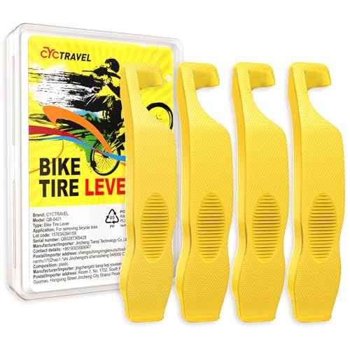 Bike Tire Levers, Ultra Strong Tire Levers Don't Hurt The Tire, Non-Slip and Save Effort, Tire Spoons for Mountain Bike and Road Bike, Easy Bike Tire Removal Tool.