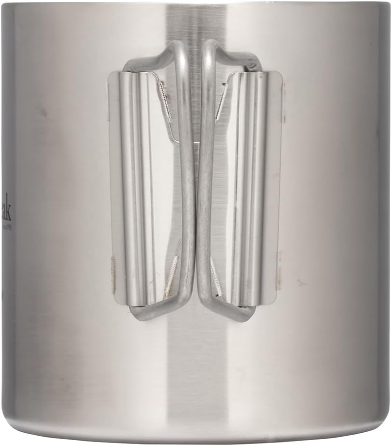 Snow Peak 300ml Double Wall Titanium Insulated Camping Mug - Lightweight & Durable