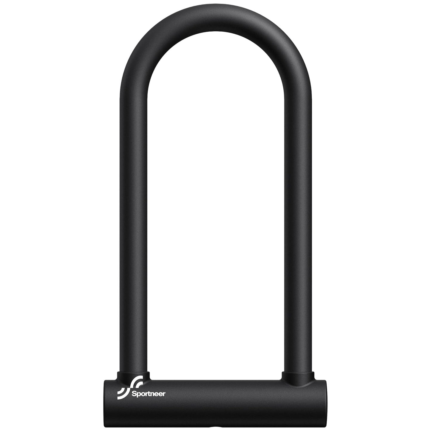 Sportneer Bike U Lock - 18mm Shackle Heavy Duty Anti Theft Bike Locks with 3 Keys - Bicycle U-Locks with Sturdy Mounting Bracket for Road, Mountain, Electric & Folding Bike, Size 11.5''x6.25''