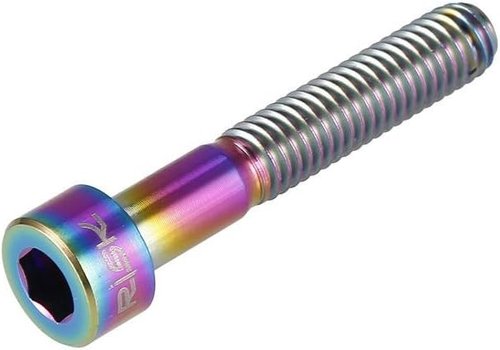 Bike Stem Bolt, Hex Tapered Bolts Screw Stem Top Cover Bolts Screw(Colorful-M6-35) Bike Headset Bolt Bike Stem Bolts Bike Stem Bolts Bike Headset Bolt
