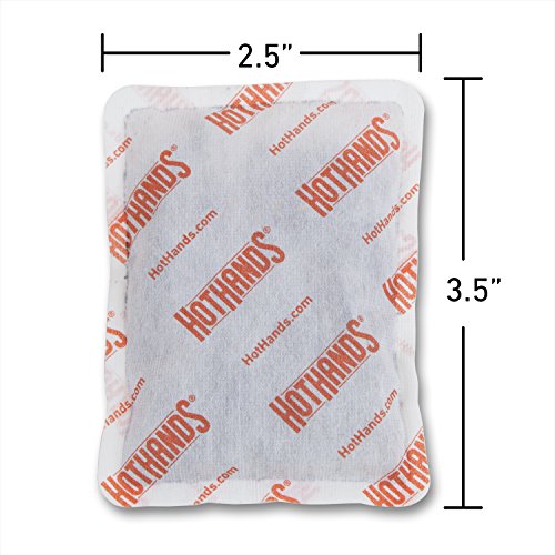 HotHands Body & Hand Super Warmers - Long Lasting Natural Odorless Air Activated Warmers - Up to 18 Hours of Heat - 10 Individual Warmers