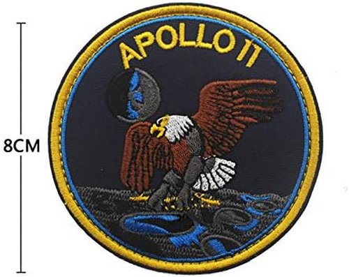 Meatball 100th Space Shuttle Mission Iron-on Patch (Apollo 13 pcs)