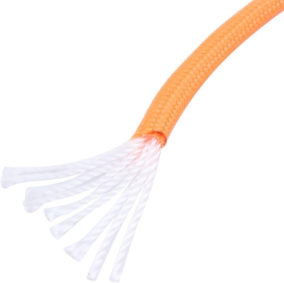 550 Paracord Survival Rope - Luminous 9 Strand Parachute Cord, 25ft, 50ft, 100ft (Green)