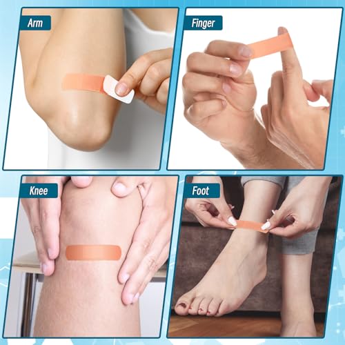 3000 Pcs Waterproof Adhesive Bandages 3/4" x 3" Bulk First Aid Supplies