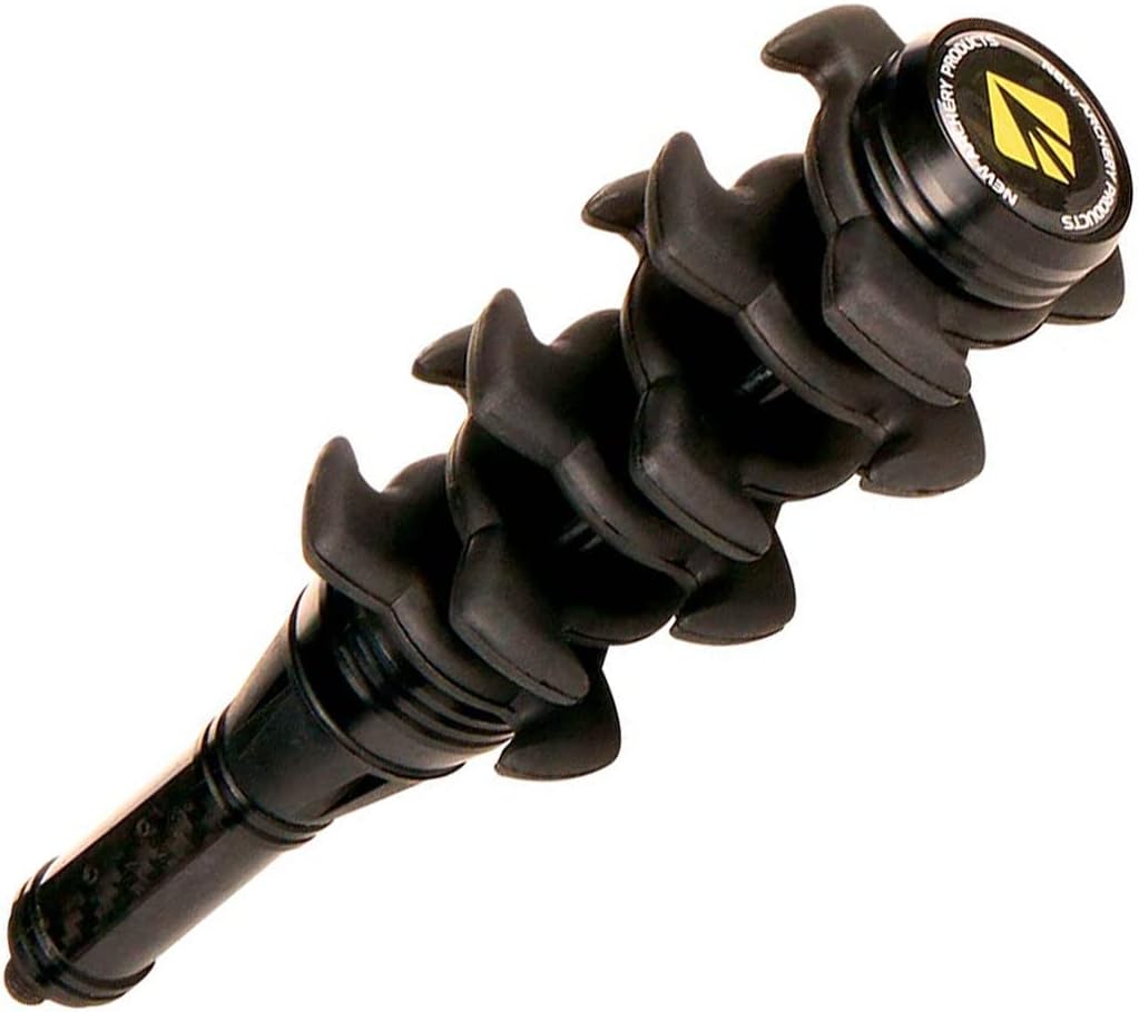 New Archery Products Apache Stealth Dampening 5"/8" Bow Stabilizer Noise & Vibration Reduction for Compound Bow Hunting