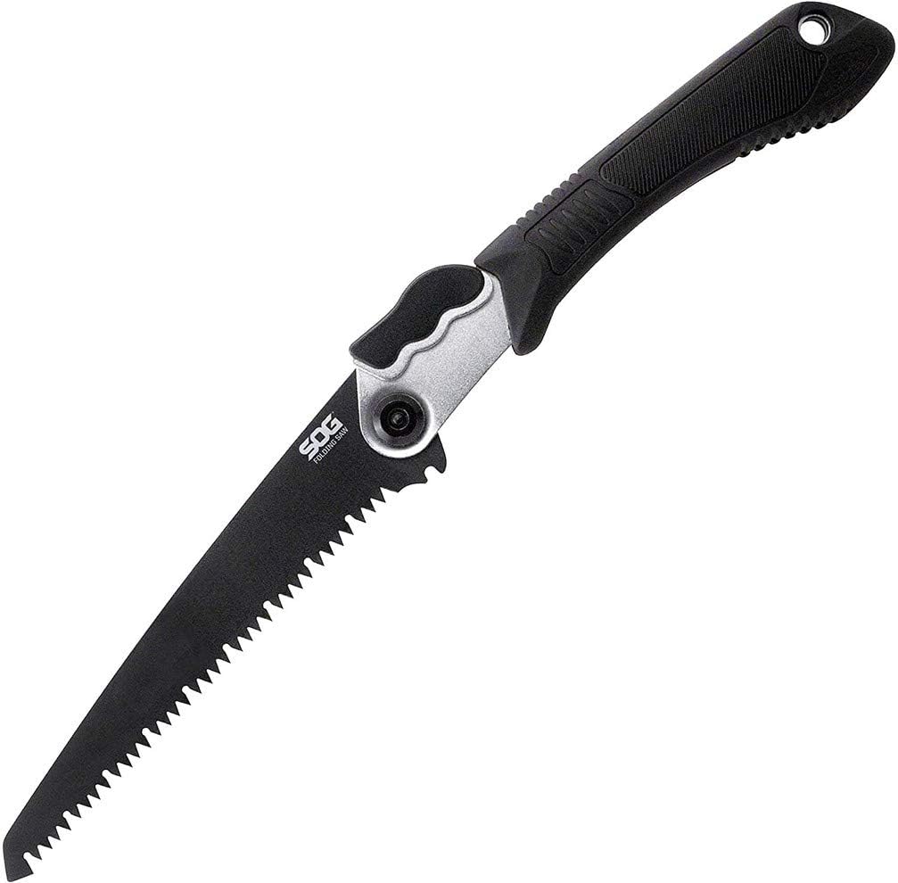 Survival Hawk Tactical Hatchet - Multi-Purpose Outdoor Tool with Fire Starter & Paracord Handle (SK1001-CP), Black